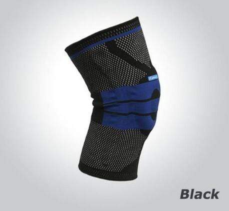 New Gray Elastic Knee Support Bracket Kneepad Adjustable Patella Knee Pad Basketball Safety Shoulder Strap Protective Tape AExp