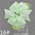 new hairbands newborn Silver Bow Headband Hair Bowknot Headbands Girls Bows Headbands Headwear Hair Accessories-16-Size fits all-JadeMoghul Inc.