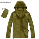 New Hot Hooded Thin Jacket / Lightweight Windbreaker-MWJ2498 army green-M-JadeMoghul Inc.