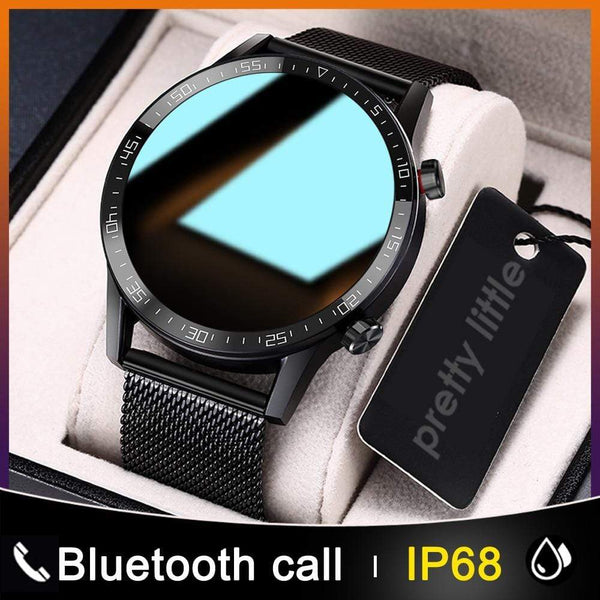 New L13 Smart Watch Men IP68 Waterproof ECG PPG Bluetooth Call Blood Pressure Heart Rate Fitness Tracker Sports Smartwatch AExp