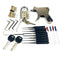 New Locksmith Tools,Lock Gun with Transparent Practice Locks Broken Key Extractor Pick Tool ,Great Lock Pick Practice Set JadeMoghul Inc. 