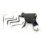 New Locksmith Tools,Lock Gun with Transparent Practice Locks Broken Key Extractor Pick Tool ,Great Lock Pick Practice Set JadeMoghul Inc. 