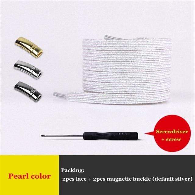 New Magnetic ShoeLaces Elastic Locking ShoeLace Special Creative No Tie Shoes lace Kids Adult Unisex Sneakers Laces strings AExp