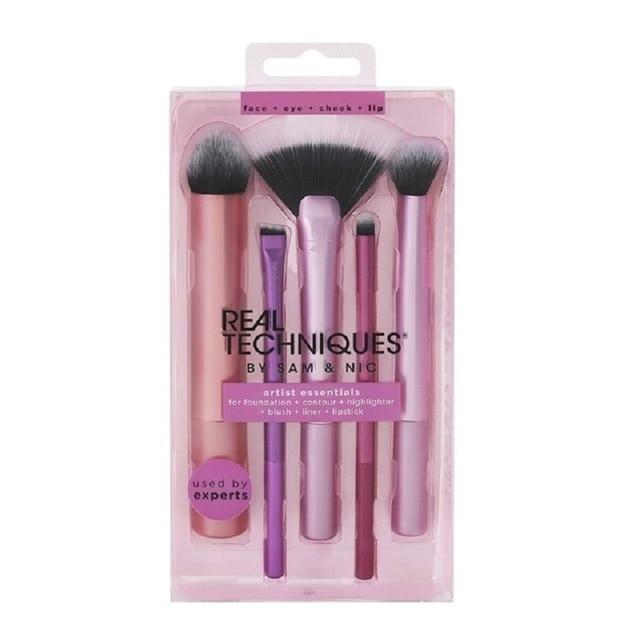 NEW Make up Brushs 1-3-4-5-6-7pcs Maquillage Real Technique Makeup Brushs Powder Loose Box Belt foundation brush 1786 AExp