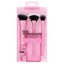 NEW Make up Brushs Makeup sponge Maquillage Real Technique Makeup Brushs Powder Loose Box Belt foundation brush AExp