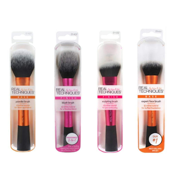 NEW Make up Brushs Makeup sponge Maquillage Real Technique Makeup Brushs Powder Loose Box Belt foundation brush AExp