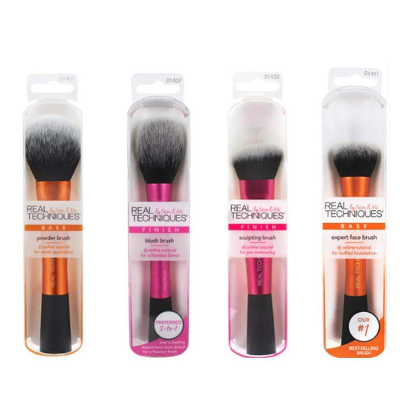 NEW Make up Brushs Makeup sponge Maquillage Real Technique Makeup Brushs Powder Loose Box Belt foundation brush AExp
