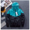 New Men Jacket with Patchwork / Reflective Waterproof Windbreaker AExp