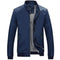 New Men Patchwork Casual Thin Jacket AExp