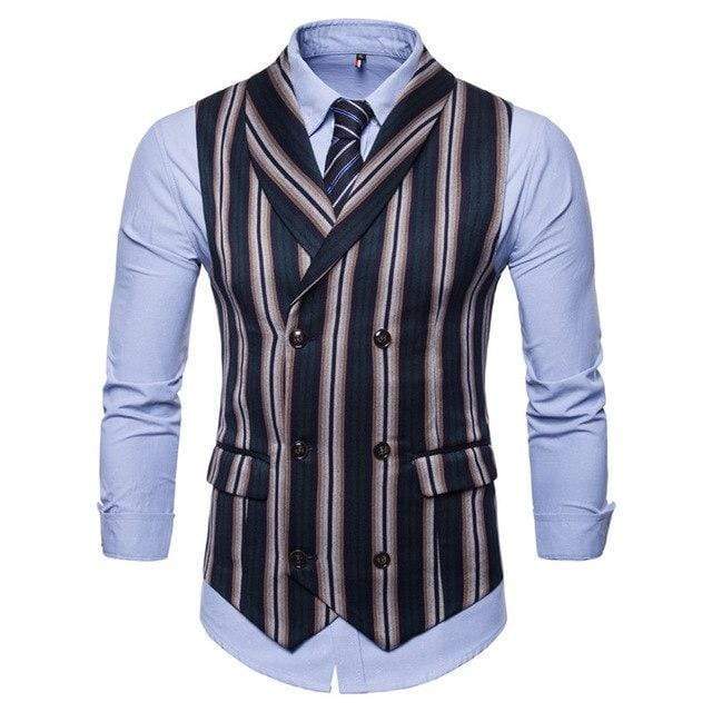 New Men's Suit Vest - Smart Casual Suits Waistcoat AExp