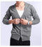 New Men's V-Neck Cardigan / Slim Thin Sweater AExp