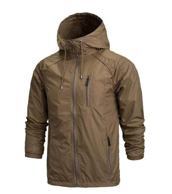 New Men Sportswear Thin Windbreaker Jacket / Outwear Hooded Jacket AExp