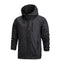 New Men Sportswear Thin Windbreaker Jacket / Outwear Hooded Jacket-Black-L-JadeMoghul Inc.