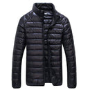 New Men Winter Jacket Ultra Light White Duck Down Casual AExp