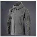 New Military Tactical Outdoor Soft Shell Fleece Jacket Men Army Polartec Sportswear Thermal Hunt Hiking Sport Hoodie Jackets-Black-S-JadeMoghul Inc.