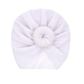New Mommy And Me Cotton Blend Handmade Hat Women Caps Baby Girls Turban Hats Twist Knot Headwear Hair Accessories AExp