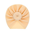 New Mommy And Me Cotton Blend Handmade Hat Women Caps Baby Girls Turban Hats Twist Knot Headwear Hair Accessories AExp
