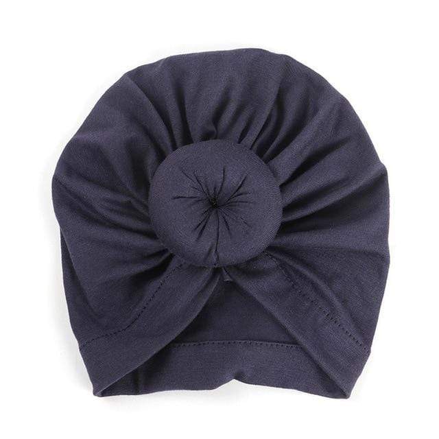 New Mommy And Me Cotton Blend Handmade Hat Women Caps Baby Girls Turban Hats Twist Knot Headwear Hair Accessories AExp