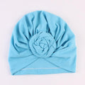 New Mommy And Me Cotton Blend Handmade Hat Women Caps Baby Girls Turban Hats Twist Knot Headwear Hair Accessories AExp