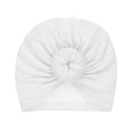New Mommy And Me Cotton Blend Handmade Hat Women Caps Baby Girls Turban Hats Twist Knot Headwear Hair Accessories AExp