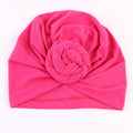 New Mommy And Me Cotton Blend Handmade Hat Women Caps Baby Girls Turban Hats Twist Knot Headwear Hair Accessories AExp