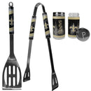 New Orleans Saints 2pc BBQ Set with Tailgate Salt & Pepper Shakers-Tailgating Accessories-JadeMoghul Inc.