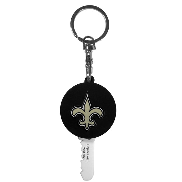 New Orleans Saints Mini Light Key Topper-Sports Key Chain-JadeMoghul Inc.