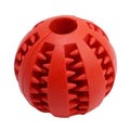New Pet Dog Toy Interactive Rubber Balls Pet Dog Cat Puppy Chew Toys Ball Teeth Chew Toys Tooth Cleaning Balls Food AExp