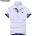 New POLO  Men Polo JUST DO IT 100% Cotton Brand Clothing Male Fashion Casual Polo Shirts Men Stand Collar POLO JadeMoghul Inc. 