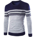 New Round Neck Men Pullover /  Slim Fit Knitted Sweater AExp