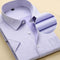 New Short Sleeve Pure Color Business Dress Shirt / Formal Work Shirt For Men AExp