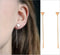 New Simple Punk Triangular Heart Geometric Metal Chain Tassels Ear Jewelry Drop Earrings Vintage Long Chain Earring Wholesale-style1Gold-JadeMoghul Inc.