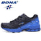 New Style Men Running Shoes Typical Sport Shoes Outdoor Walking Shoes Men Sneakers Comfortable Women Sport Running Shoes-Black Blue-11-JadeMoghul Inc.