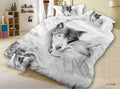 New Style White Red Flower 3D Bedding Set of Duvet Cover Bed Sheet Pillowcase Bed Clothes Comforters Cover Queen No Quilt-AS 27-Queen-JadeMoghul Inc.