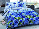 New Style White Red Flower 3D Bedding Set of Duvet Cover Bed Sheet Pillowcase Bed Clothes Comforters Cover Queen No Quilt