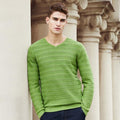 New Sweater For Men / V-Neck Men Sleek pullover-Army Green-M-China-JadeMoghul Inc.