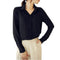 New Trendy Women's Long Sleeve Loose Chiffon Shirt Casual Blouse Tee Shirt Tops-white-S-JadeMoghul Inc.