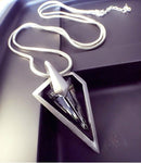 New Triangle Crystals - Necklaces 925 Jewelry For Women-A-JadeMoghul Inc.