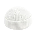 New Unisex Beanie Hat Ribbed Knitted Cuffed Winter Hat Warm Short Beanie Casual Solid Color Skullcap Baggy For Adult Men Beanie AExp