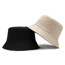 New Unisex Sun Hats Women Summer Double Side Bucket Hat Men Pure Color Panama Fedoras Outdoor Fisherman Hat Visor Basin Cap JadeMoghul Inc. 