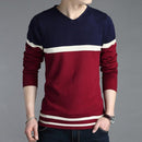 New V-Neck Sweater Fashionable Sweater For Men AExp