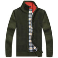New Warm Thick Velvet Cashmere Sweater For Men / Men Solid Knitwear Coat-3-M-JadeMoghul Inc.
