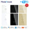 New WiFi Smart Light Touch Switch RF433 Smart Life/Tuya App Control,Alexa Google Home Voice Control 1/2/3 Gang EU US 2/3 Way AExp