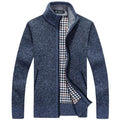 New Winter Sweater For Men / Thick Long Sleeved Wool Cardigan / Knitted Sweater AExp