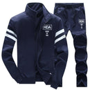 New Winter Tracksuit / Sportswear Set-Navy 3-XL-JadeMoghul Inc.