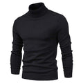 New Winter Turtleneck Thick Mens Sweaters Casual Turtle Neck Solid Color Quality Warm Slim Turtleneck Sweaters Pullover Men AExp
