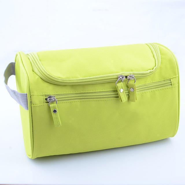 New Women and men Large Waterproof Makeup bag Nylon Travel Cosmetic Bag Organizer Case Necessaries Make Up Wash Toiletry Bag-Green-JadeMoghul Inc.