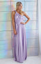 New Women Maxi Dress - Long Dress - Bridesmaids Convertible Wrap Party Dress-16-XXS-JadeMoghul Inc.