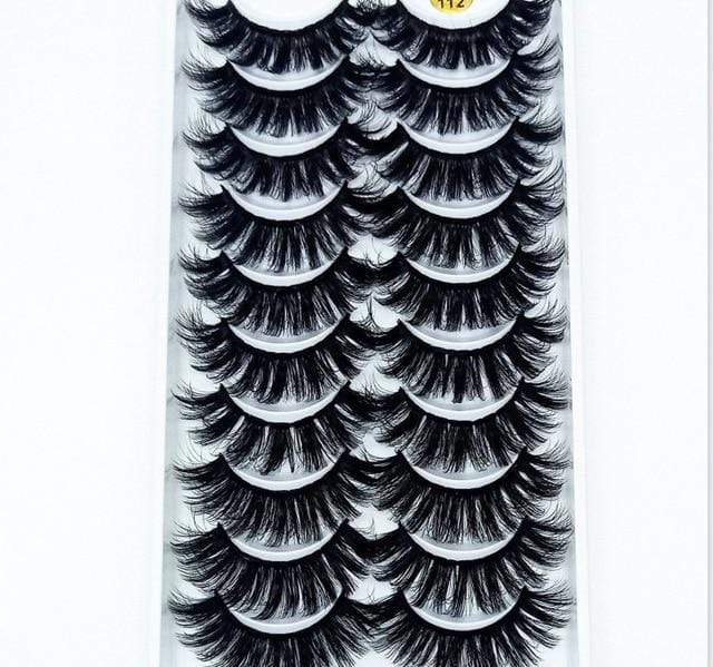 NEW5/10Pairs 3D Faux Mink Eyelashes Natural Thick Long False Eyelashes Dramatic Fake Lashes Makeup Extension Eyelashes maquiagem JadeMoghul Inc. 