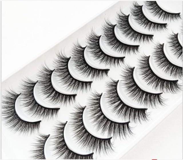 NEW5/10Pairs 3D Faux Mink Eyelashes Natural Thick Long False Eyelashes Dramatic Fake Lashes Makeup Extension Eyelashes maquiagem JadeMoghul Inc. 